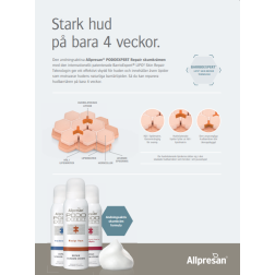 Allpresan Poster, Stark hud på bara 4 veckor, Stor storlek
