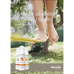 Allpresan poster, Til fødder i luften...
